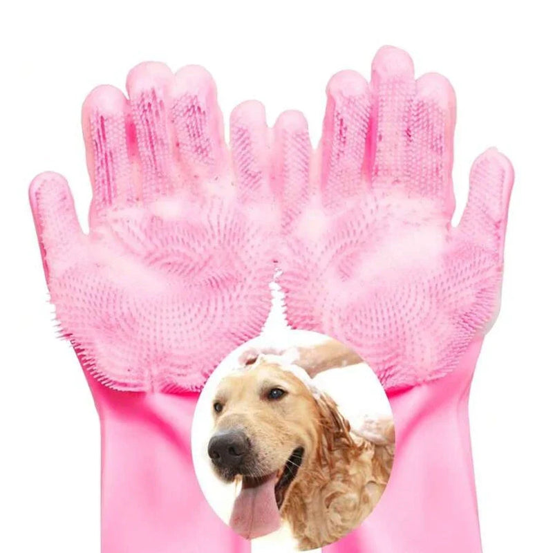 Luva de Pet para Banho e Higiene